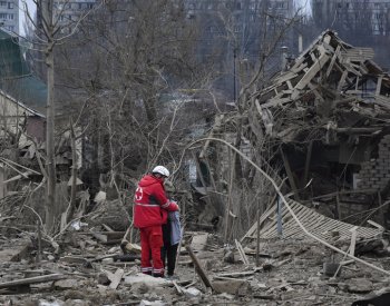 Ukrajina čelila dalším útokům, ruská střela zaletěla nad Polsko