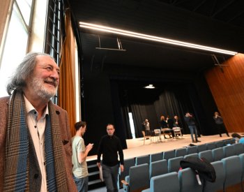Bakalův sál je po úpravách připravený na působení Divadla Bolka Polívky