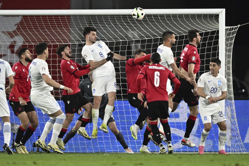 Čeští fotbalisté se na Euru utkají i s Gruzií, která zdolala v play off Řecko