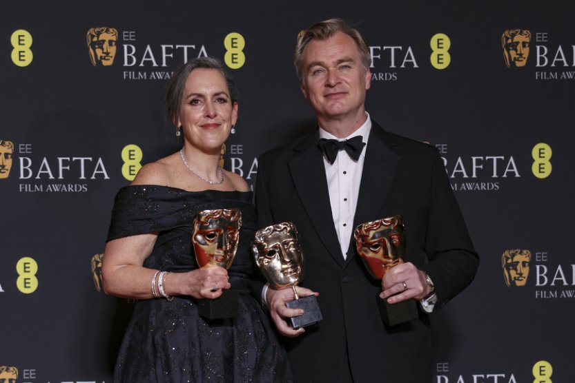 Christopher Nolan a jeho žena Emma Thomasová dostanou Řád britského impéria