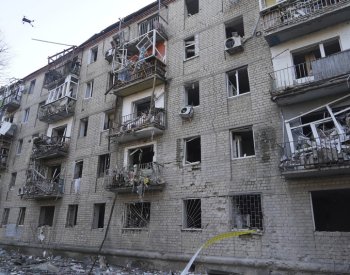 Ukrajina po ruském vzdušném úderu hlásí poškození energetiky