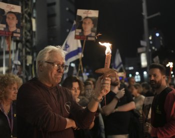 V Izraeli sílí protivládní demonstrace, začne čtyřdenní protest před parlamentem