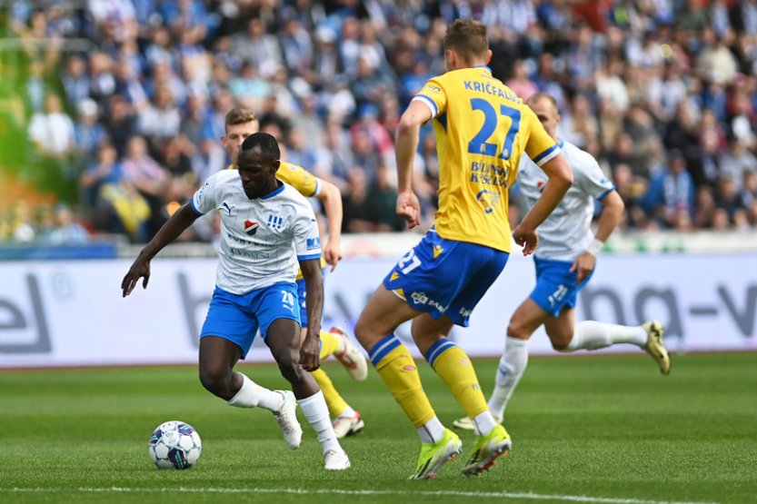 Ostrava porazila Teplice 4:1 a poskočila v lize na čtvrté místo