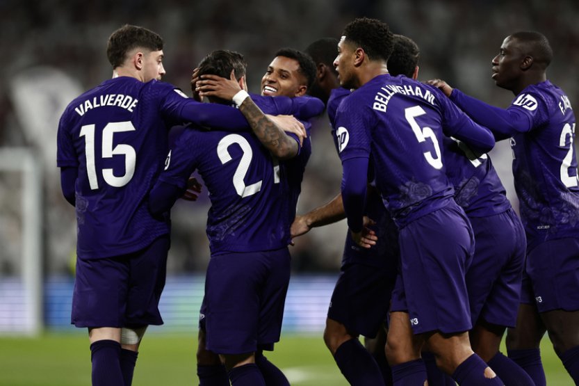 Rodrygo dvěma góly zařídil Realu Madrid výhru nad Bilbaem