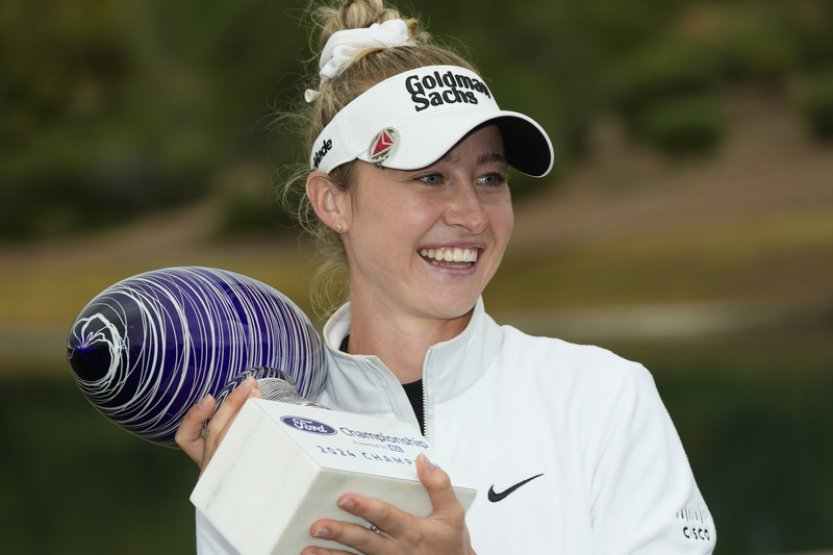 Golfová jednička Kordová ovládla třetí turnaj LPGA Tour za sebou