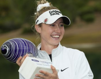 Golfová jednička Kordová ovládla třetí turnaj LPGA Tour za sebou