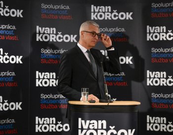 Mírným favoritem prezidentských voleb na Slovensku je podle NMS Korčok