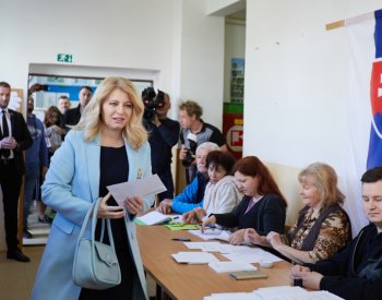 Není na místě obava, že nás někdo zatáhne do války, řekla Čaputová