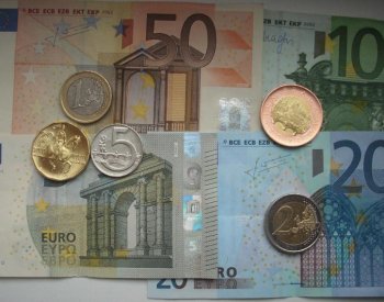 Koruna v závěru pracovního týdne stagnovala k euru a oslabila vůči dolaru