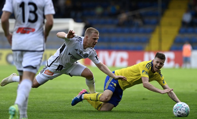 Zlín zdolal Olomouc 3:2 a v lize zvítězil po pěti kolech