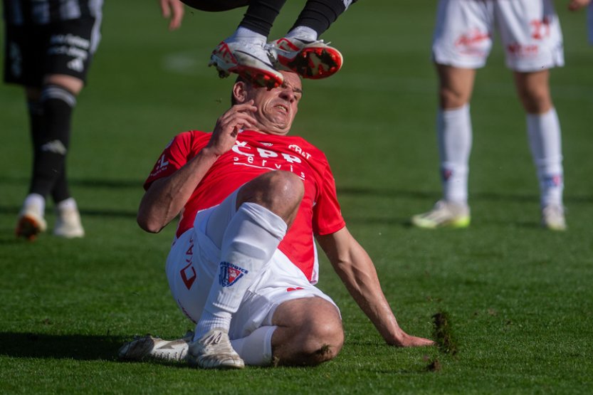 Ondrášek zajistil fotbalistům Českých Budějovic remízu 1:1 v Pardubicích