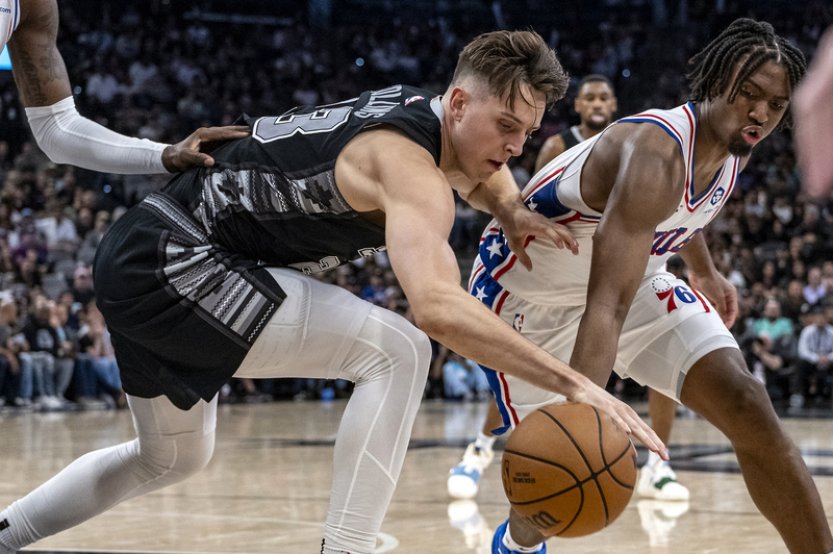 Rozehrávač Philadelphie Maxey potřetí v sezoně NBA pokořil metu 50 bodů