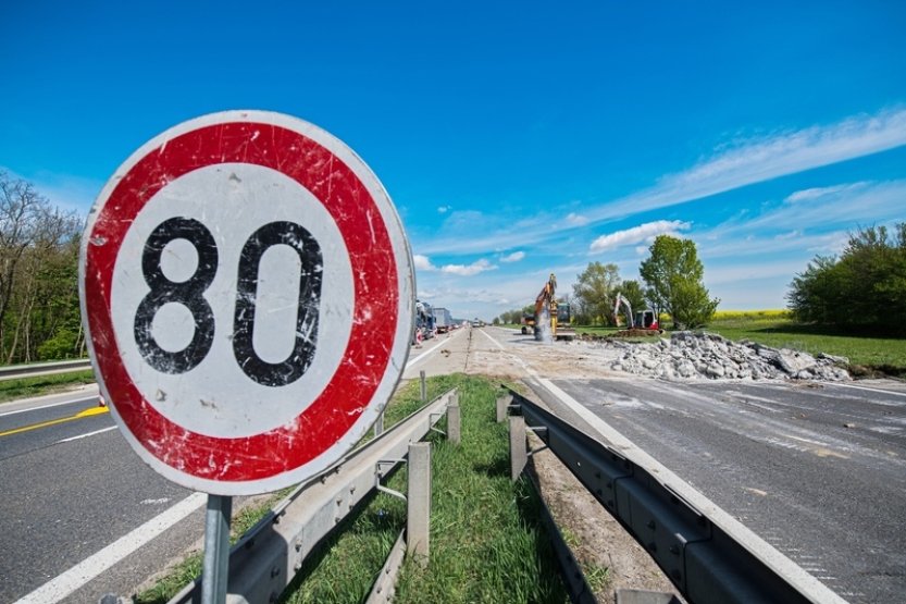 ŘSD začalo rekonstruovat D46 u Vyškova, práce potrvají srpna