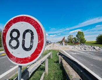 ŘSD začalo rekonstruovat D46 u Vyškova, práce potrvají srpna