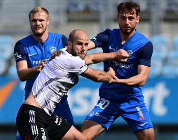 Českobudějovičtí fotbalisté porazili Liberec gólem v závěru nastavení