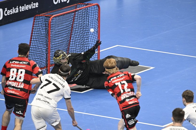 Florbalisté Střešovic slaví 18. titul, v superfinále zdolali Mladou Boleslav