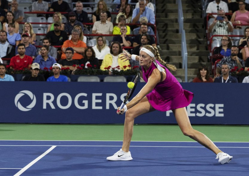 Kvitová vyřadila v Montrealu Giorgiovou, Alcaraz je v Torontu v osmifinále