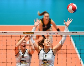 Volejbalové Šelmy Brno vyhrály první finále extraligy nad Libercem 3:1