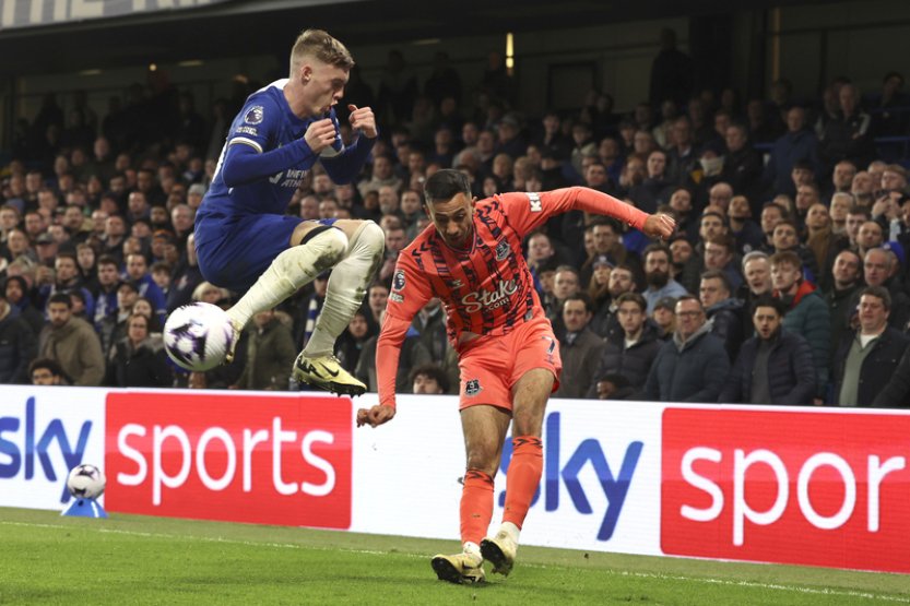 Chelsea díky čtyřbrankovému představení Palmera porazila Everton 6:0