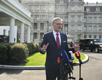 Fiala ukončí návštěvu USA projevem a setkáními s kongresmany