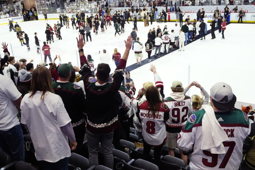 NHL chystá stěhování klubu Arizona Coyotes do Salt Lake City