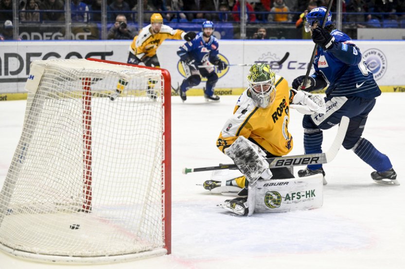 Jágr nastoupil za Kladno ve druhém utkání baráže a hned skóroval