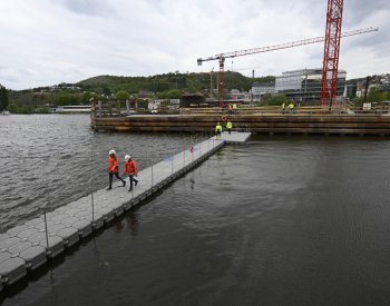 Dvorecký most je komplikovaná stavba, řekl ČTK stavbyvedoucí Metrostavu