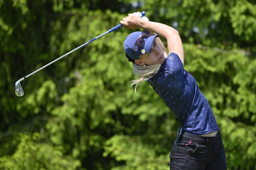 Golfistka Melecká je při letošním debutu na LET v Johannesburgu průběžně čtvrtá