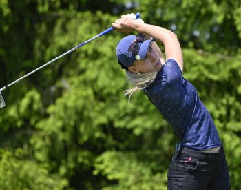 Golfistka Melecká je při letošním debutu na LET v Johannesburgu průběžně čtvrtá