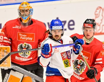 Hokejisty čeká v sobotu v Linci odveta proti Rakousku