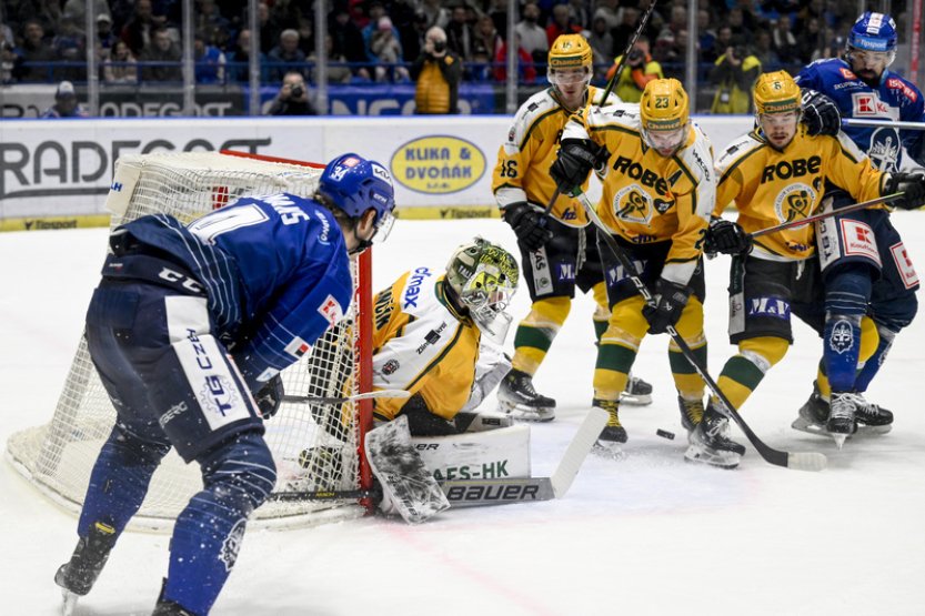 Hokejisté Vsetína se budou snažit v Brně v baráži proti Kladnu o první úspěch