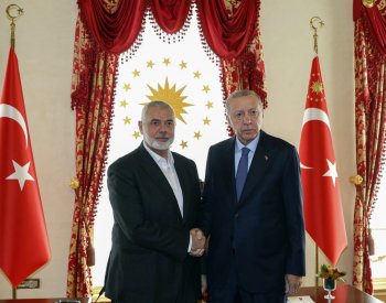 Erdogan jednal s vůdcem Hamásu o příměří v Gaze a humanitární pomoci