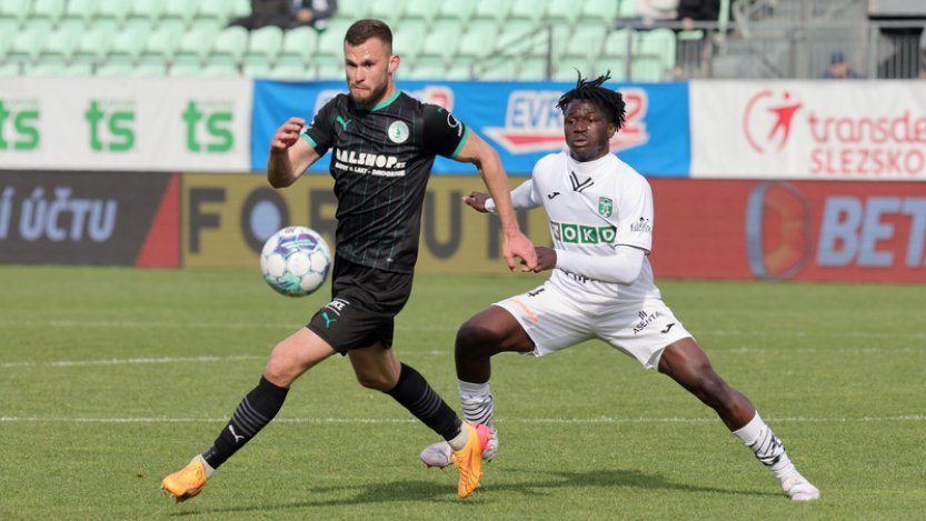 Bohemians i přes oslabení remizovali v Karviné 1:1, zahrají si ale o záchranu