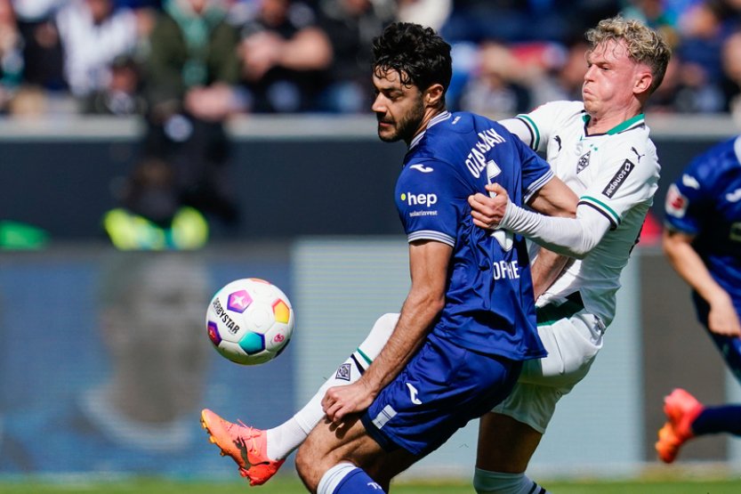Hoffenheim zachránil výhru nad Mönchengladbachem, Hack vstřelil hattrick