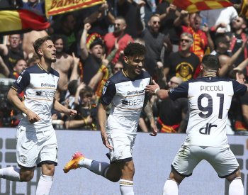 Fotbalisté Sassuola prohráli v italské lize s Lecce 0:3 a zůstávají předposlední