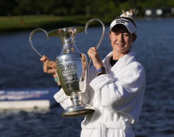 Kordová na majoru v Houstonu vyrovnala pátým triumfem v řadě rekord LPGA