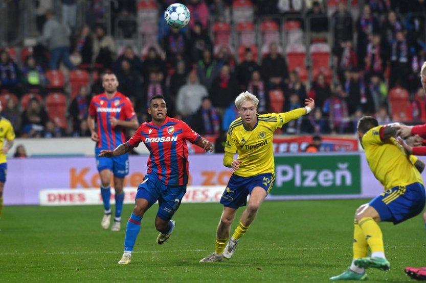 Fotbalisté Plzně a Zlína se ve středu utkají v semifinále domácího poháru