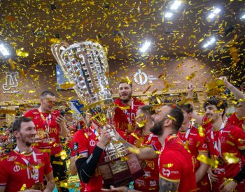 Volejbalisté Českých Budějovic jsou pojedenácté mistry, Lvy dnes porazili 3:2