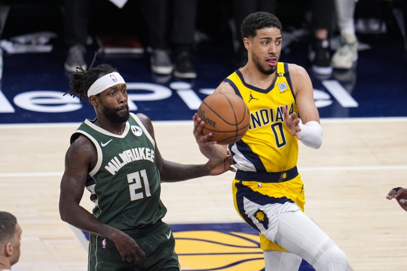 Haliburton zařídil Indianě v play off NBA vedení, Minnesota je krok od postupu