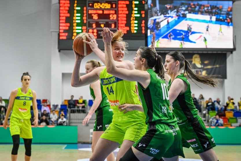 Basketbalistky USK si v Brně můžou zajistit 18. ligový titul