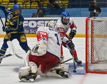Hokejová osmnáctka zdolala Švédy 3:2 po nájezdech a vyhrála na MS druhý zápas