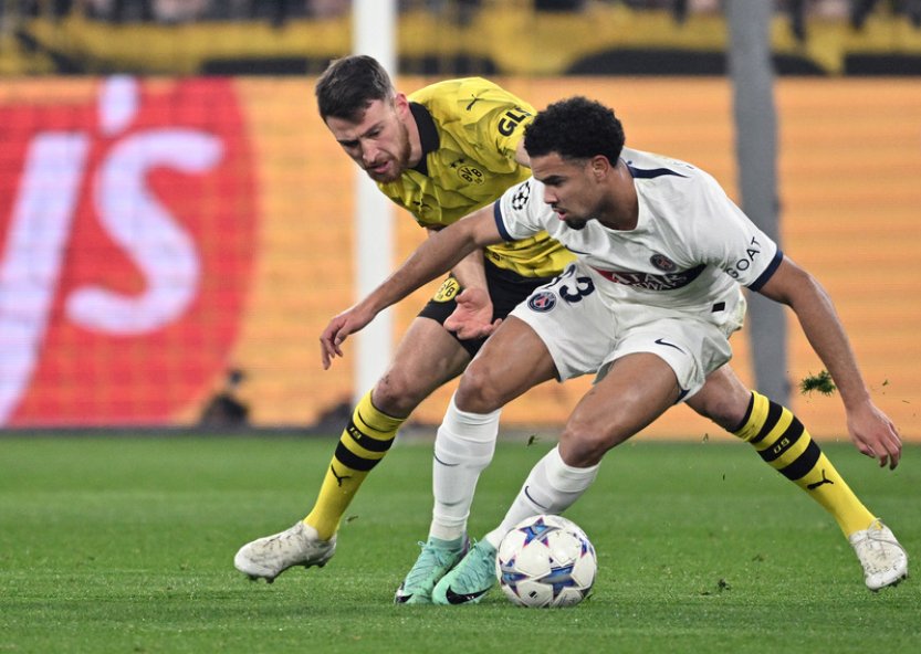 Fotbalisté Dortmundu a PSG rozehrají druhé semifinále Ligy mistrů