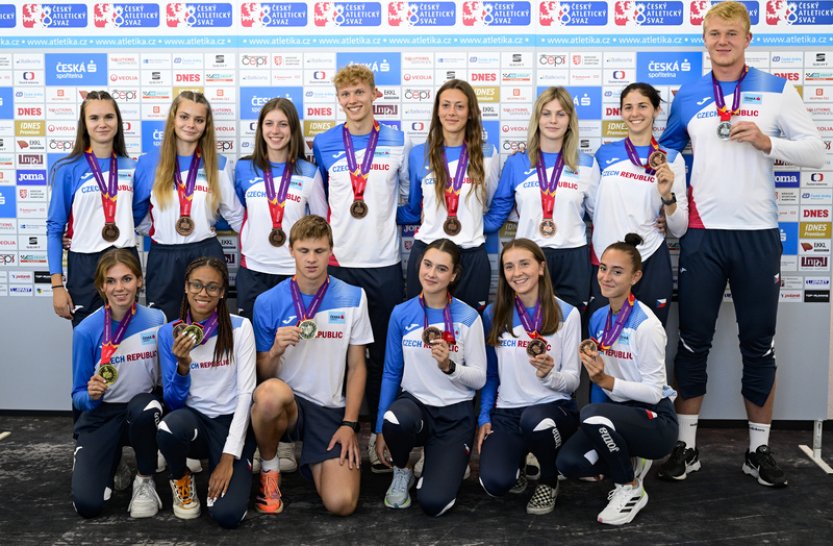 Čeští atleti se vrátili z historicky nejúspěšnějšího juniorského ME