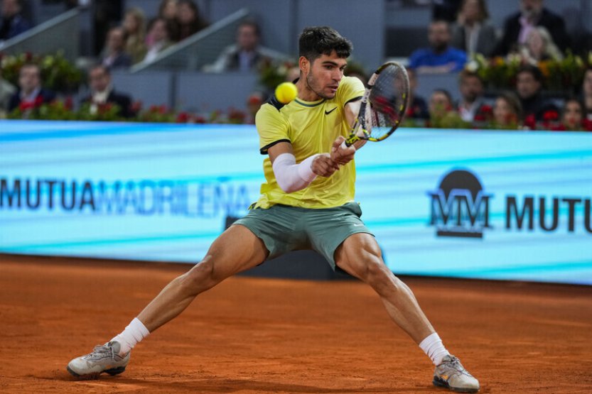 Alcaraz v Madridu tituly z posledních dvou let neobhájí, prohrál s Rubljovem