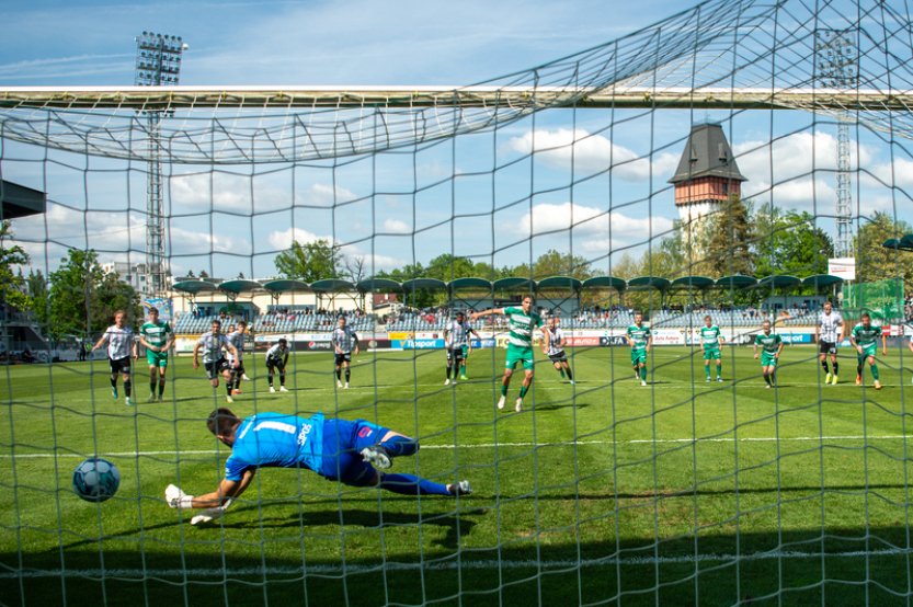 České Budějovice porazily gólem v nastavení Bohemians 1905 2:1