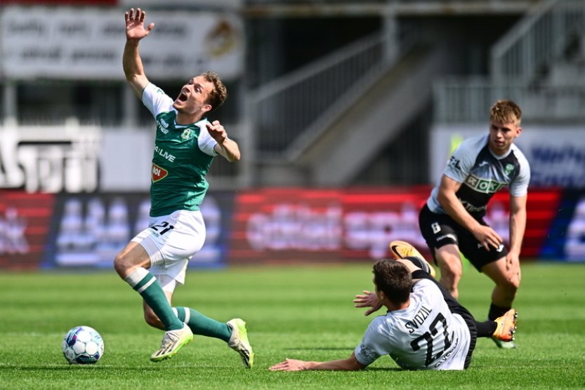 Jablonec díky dvěma gólům v závěru porazil Karvinou 3:2