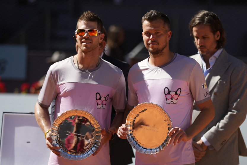 Tenista Pavlásek tažení turnajem v Madridu k deblovému titulu nedotáhl