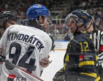 Kouč hokejistů Rulík: Byl to lepší výkon než proti Finům, věřím, že góly přijdou