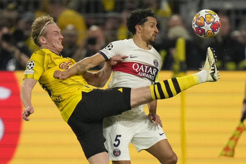 Dortmund bude v odvetě semifinále fotbalové LM hájit náskok proti PSG