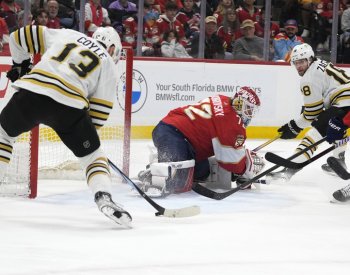 Zacha asistoval, Pastrňák se popral, Boston ale na Floridě padl